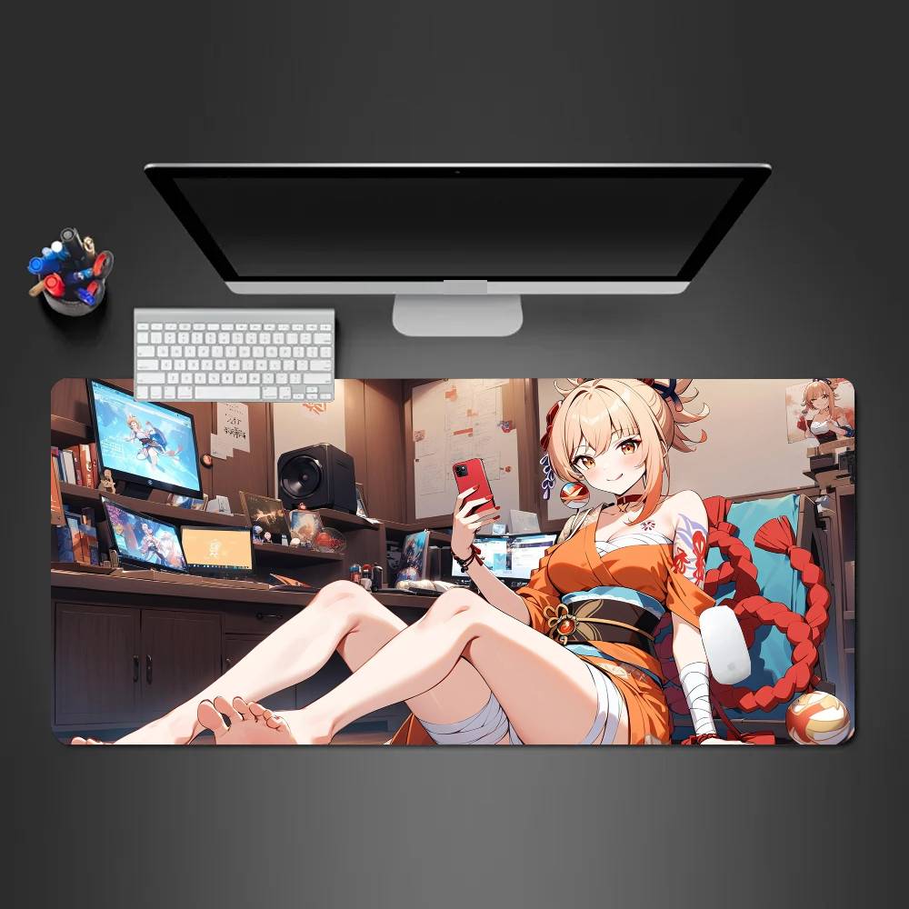 Esports Gaming Laptop - Yoimiya Animation G-Genshin I-Impact Muismat Antislip