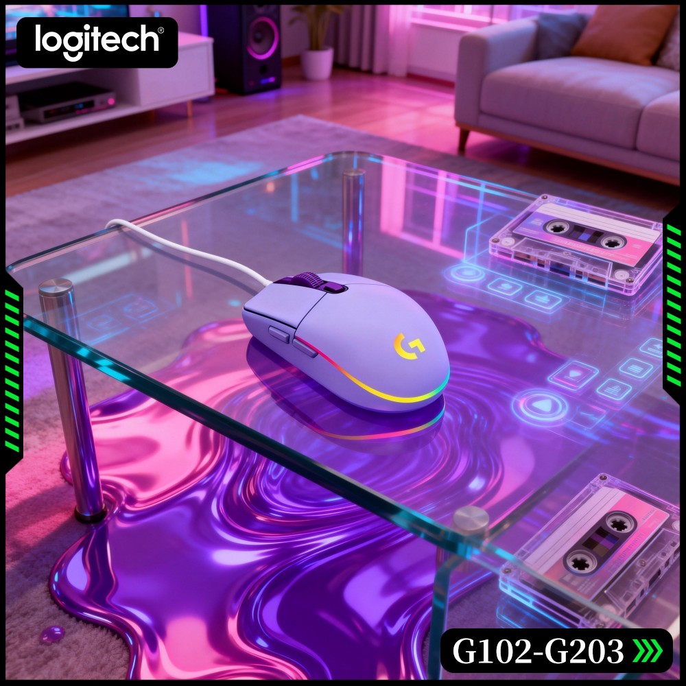 Esports Gaming Tournaments - Logitech G102 Gamingmuis, 1000Hz Polling Rate,