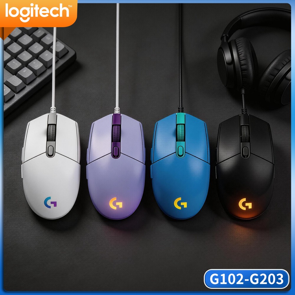Esports Gaming Tournaments - Logitech G102 Gamingmuis, HERO 8000 DPI-sensor,