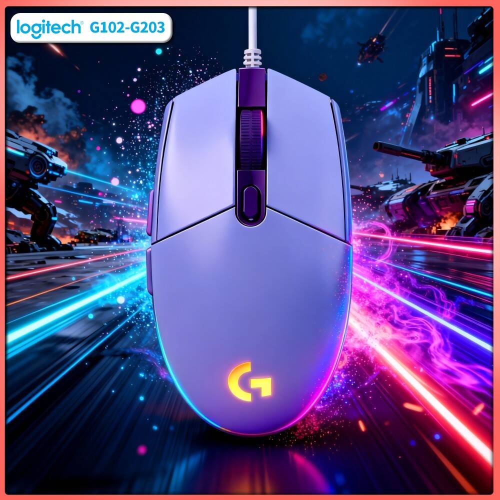 Esports Gaming Tournaments - Logitech G102 Prodigy Muis 1ms rapportagesnelheid