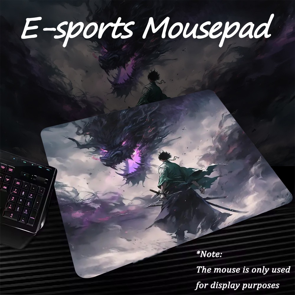 Esports Vs Gaming - E-sport muismat: Samurai versus. Dark Dragon