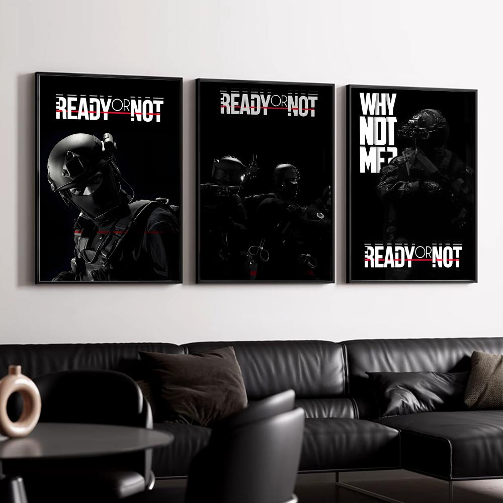 R-Ready of N-NotS Poster HD Wa - Esports Or Gaming recensie en prijs