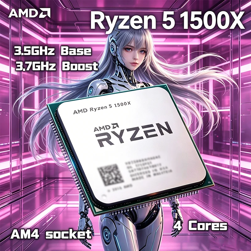 AMD Ryzen 5 1500X AMD R 5 1500 - Amd Cpu Ryzen 5 recensie en prijs