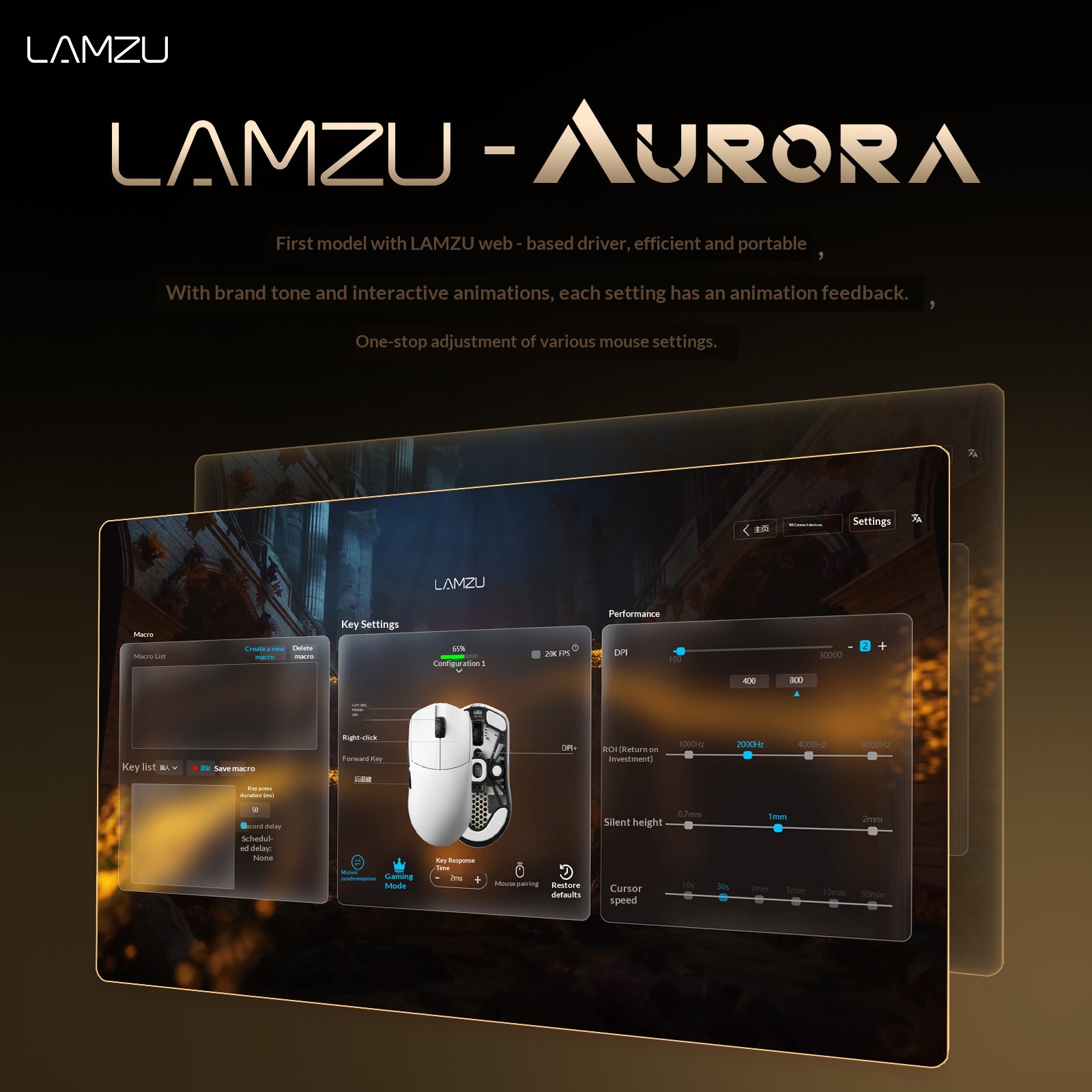 Lamzu Mayax 47g Ultralichte dr - Esports Gaming Tournaments recensie en prijs
