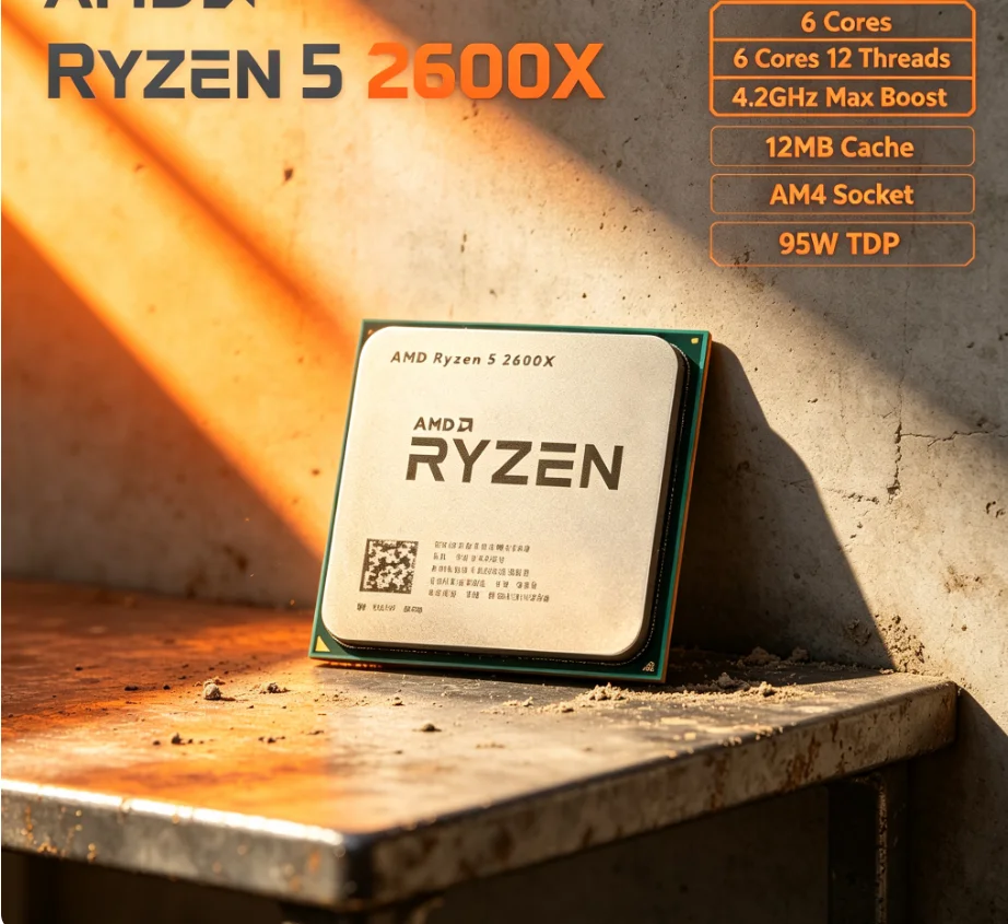 AMD R5 2600X 12nm AM4 Desktop  - Esports Gaming recensie en prijs