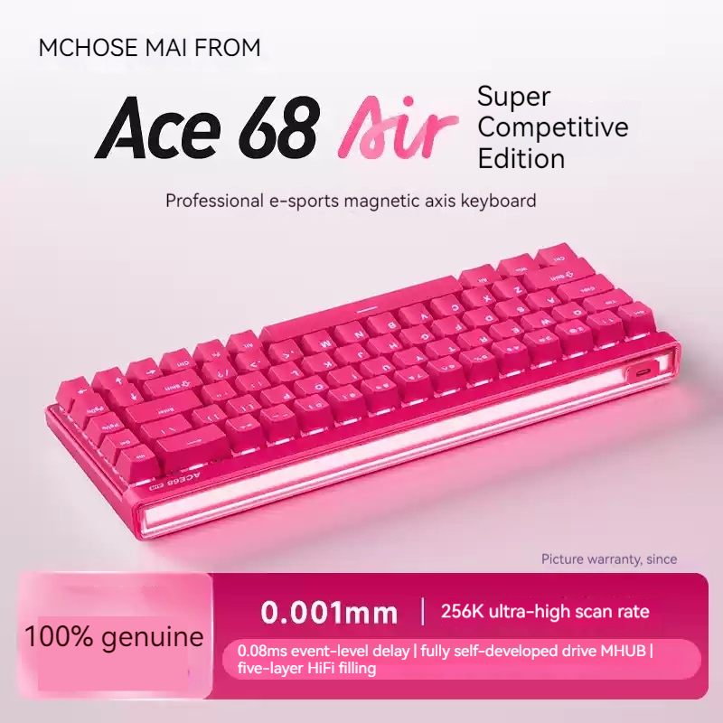 Mchose Ace68 Air magnetische a - Esports Gaming recensie en prijs